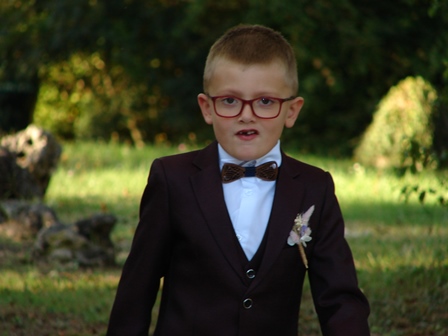 costume bordeaux enfant